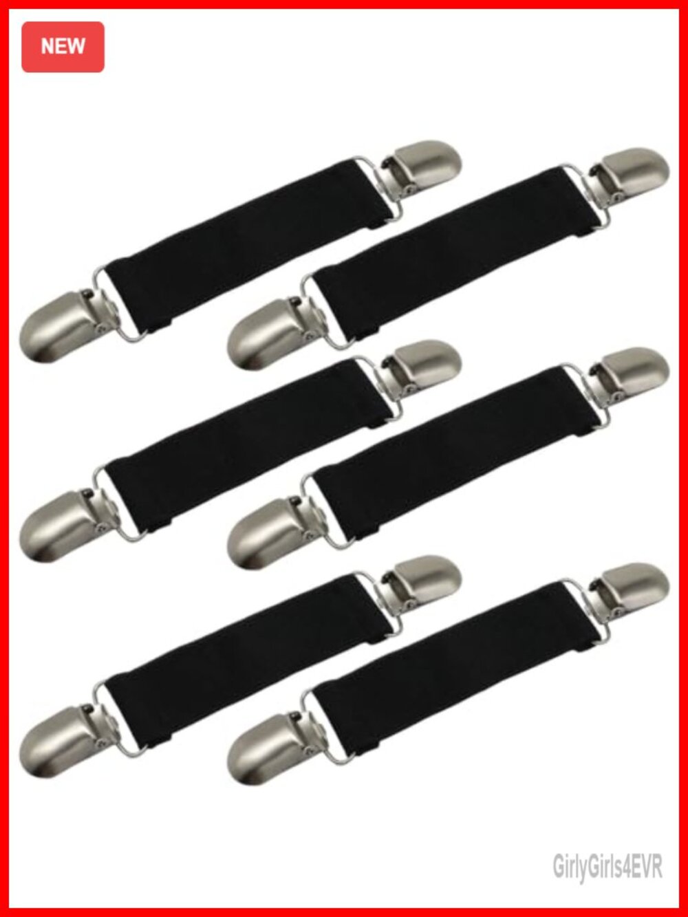 Elastic Pant Waist Cinch Clips Adjustable Tightener Set